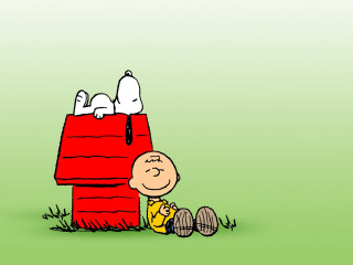 Charlie brown cartoon red barrel - charles schulz free wallpaper