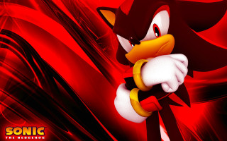 Sonic furry male red background - a sonic free wallpaper
