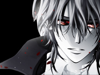 Long haired man red eyes - red eye free wallpaper