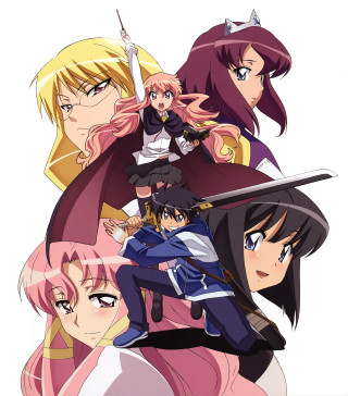 Anime characters swords group action 16 - a group of anime characters free wallpaper