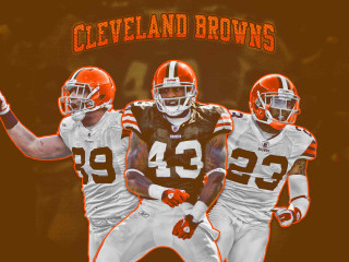 Cleveland browns football players sidelines - cleve gray free wallpaper