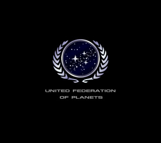 Black background blue white logo 13 - sci fi free wallpaper