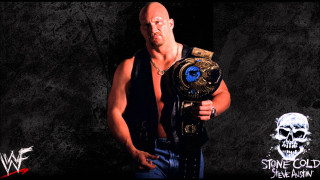 Man holding wrestling ring skull - metal free wallpaper