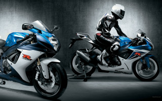 Motorcycles police biker helmet jigsaw - the back free wallpaper