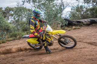 Man riding yellow dirt bike - brian chippy dugan free wallpaper