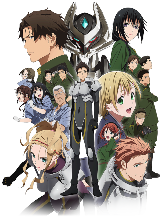 Anime characters robot sword man - a poster free wallpaper