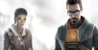 Man woman clock video game - a video game free wallpaper