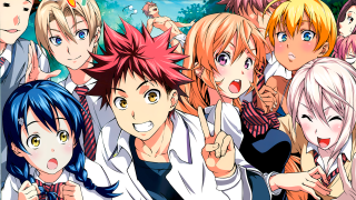 Anime characters group pose fingers - their finger free wallpaper