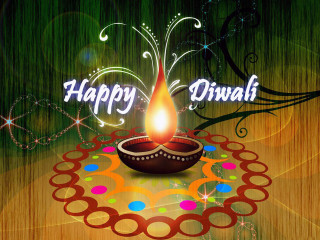 Lit diya happy diwali colorful - a colorful background free wallpaper