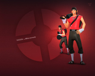 Red shirt black pants black - constructivism free wallpaper