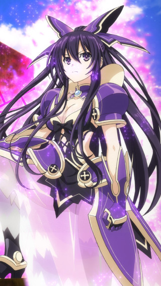 Woman purple dress long hair - a purple dress free wallpaper
