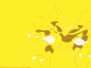 Yellow background cartoon character middle - andrew law free wallpaper