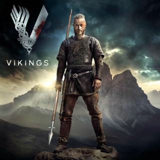 Viking man sword knife rock - clovis trouille free wallpaper