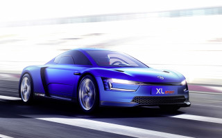 Blue car driving road white 2 - a road next free wallpaper