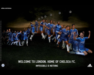 Soccer players chelsea team welcome - a group of soccer players free wallpaper