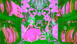 Princess purple dress store dog - a storybook illustration free wallpaper for desktop