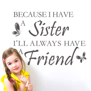 Little girl sister friend quote - a little girl free wallpaper