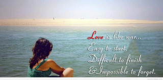Woman sitting rock ocean quote - a poem free wallpaper