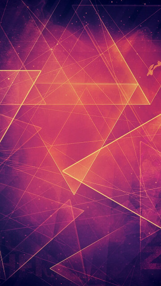 Purple red abstract background triangles - abstract background free wallpaper