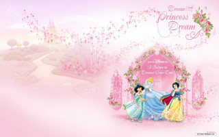 Pink princess wallpaper princesses castle 2 - pixar and disney animation free wallpaper