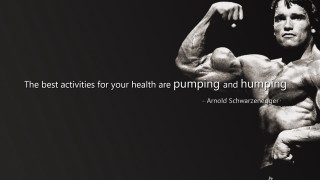 Man quote chest arms health - realism free wallpaper