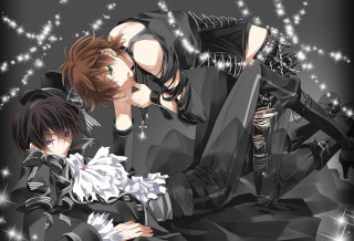 Anime bishounen stars gothic crossdressing - gothic free wallpaper for desktop