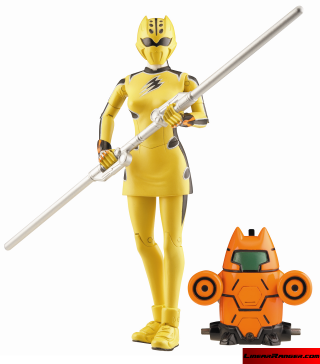 Yellow robot sword figure packaging - yellow free wallpaper