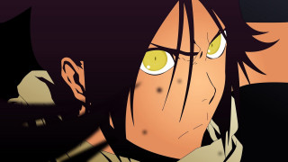 Man yellow eyes black shirt - a black shirt free wallpaper