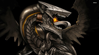 Dragon metallic yellow eye large - a yellow eye free wallpaper