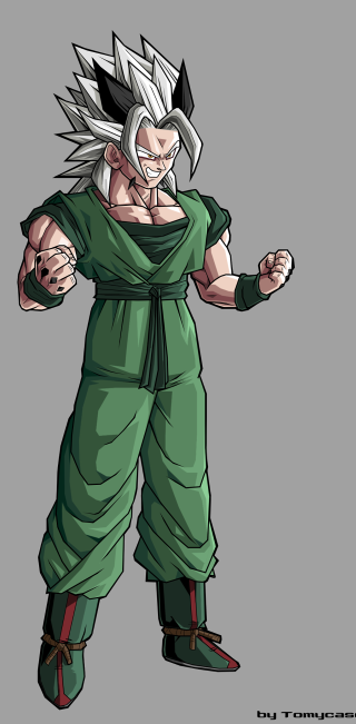 Cartoon character green outfit black - du jin free wallpaper