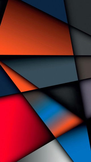 Colorful abstract background black red 7 - geometric abstract art free wallpaper