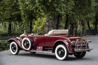 Vintage car parked road trees - bernard fleetwoodwalker free wallpaper