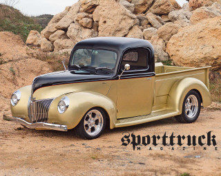 Gold truck rock formation black - matte finish free wallpaper
