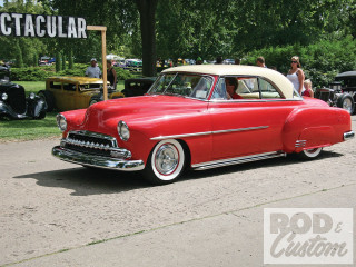 Red white car parking lot 4 - ed roth free wallpaper