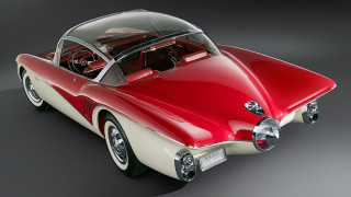 Red white car hood flattop - flat free wallpaper