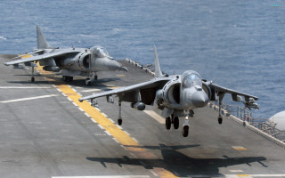 Fighterjets ocean landingstrip puzzle military - two fighter jet free wallpaper