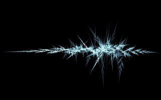 Black background white pattern lines - the middle free wallpaper