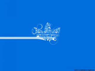 Blue background crown white stripe - a crown free wallpaper