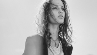 Woman longhair necklace sky wind - daphne fedarb free wallpaper