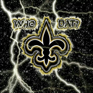 Saints logo lightning stars who - lightning free wallpaper