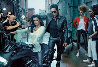 Man woman motorcycle city street - a man and woman free wallpaper