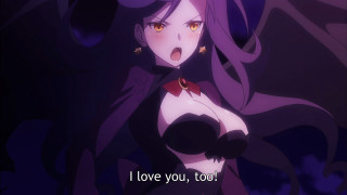 Purple hair red bow i - ayo free wallpaper