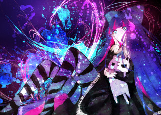 Woman cat arms lap holding - gothic art free wallpaper for desktop