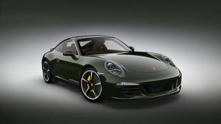Green sports car studio photo - a green sports car free wallpaper
