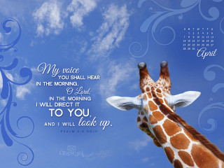 Giraffe blue sky quote image - im free wallpaper