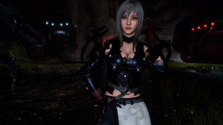 Woman black outfit field dragon - a black outfit free wallpaper for desktop