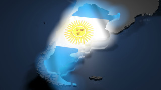 Argentina map sun boat water - the water free wallpaper