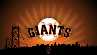 Baseball giants logo sunset sunburst - a sunset behind free wallpaper