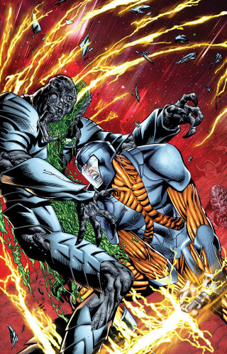 Comic character demon attack red - lightning free wallpaper