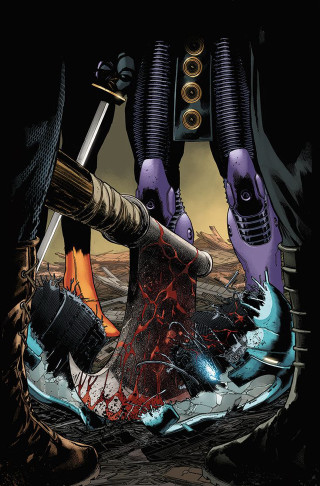 Man sword giant hammer bloody - bloody free wallpaper